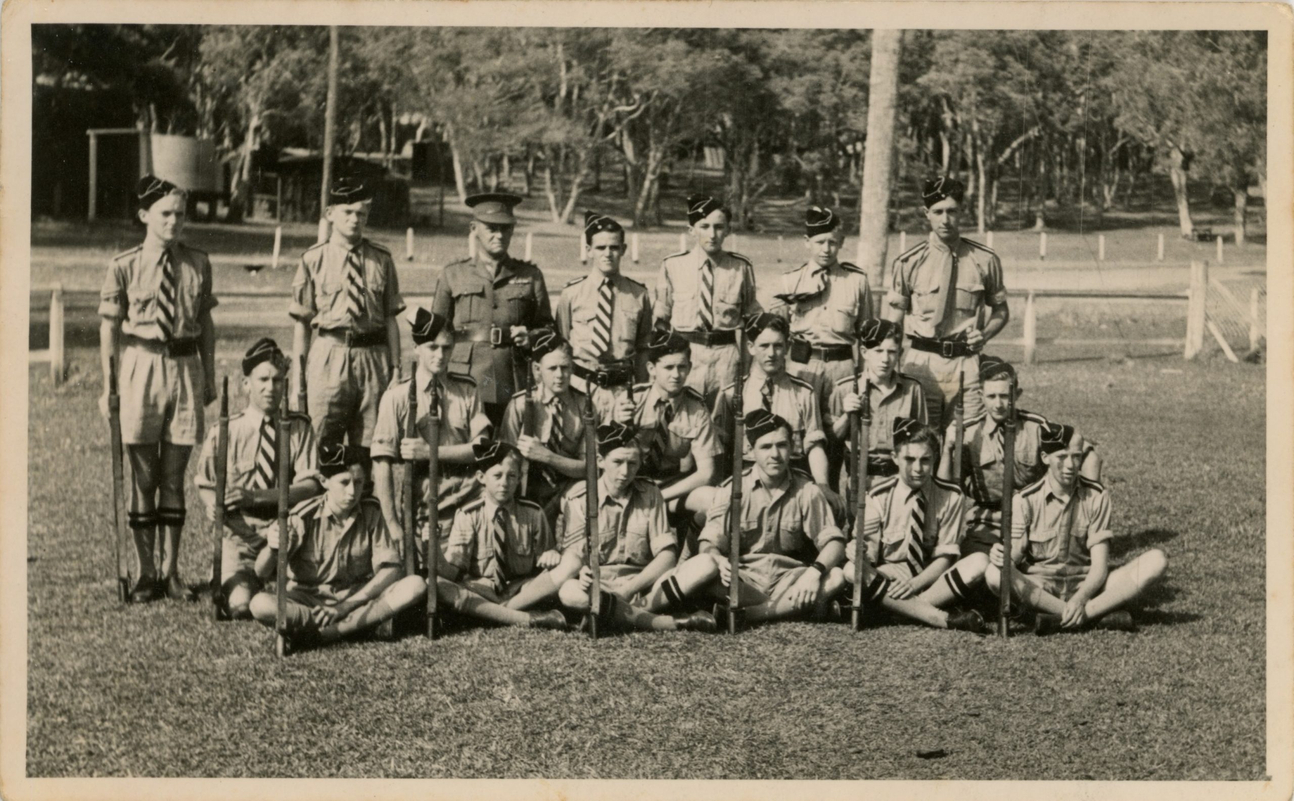 Jeety High School Cadets, Bonville Reserve, 1942